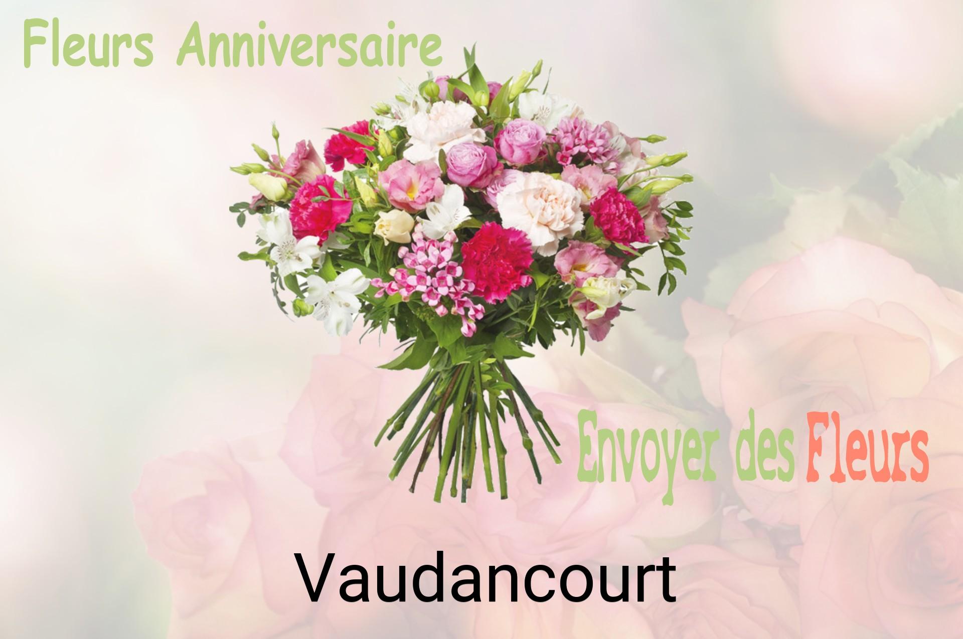 Bouquet de fleurs d’anniversaire livré à Vaudancourt